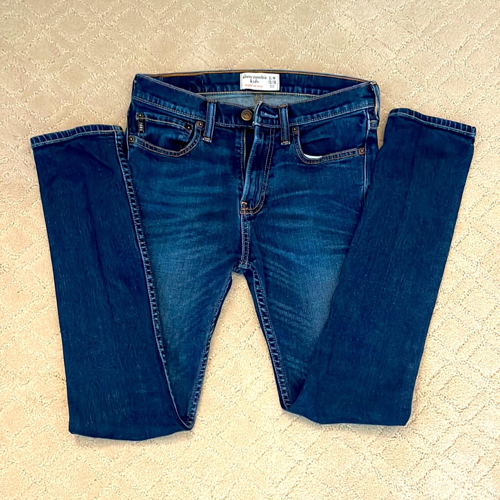Abercrombie kids super skinny‎ size 15/16